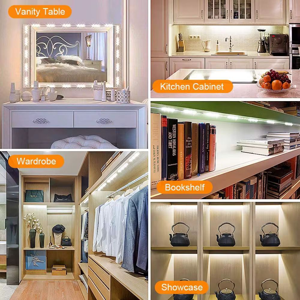 Luces Led Para Espejo De Tocador Blanco